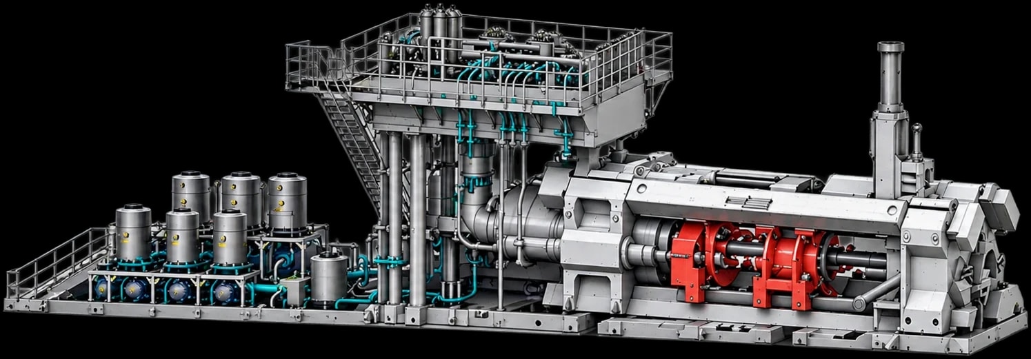 7500 MT aluminium extrusion line